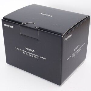 FUJIFILM TCL-X100 II Tele Conversion Lens (Black) New